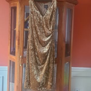 Modern Sheath in Rich Velvet Dress